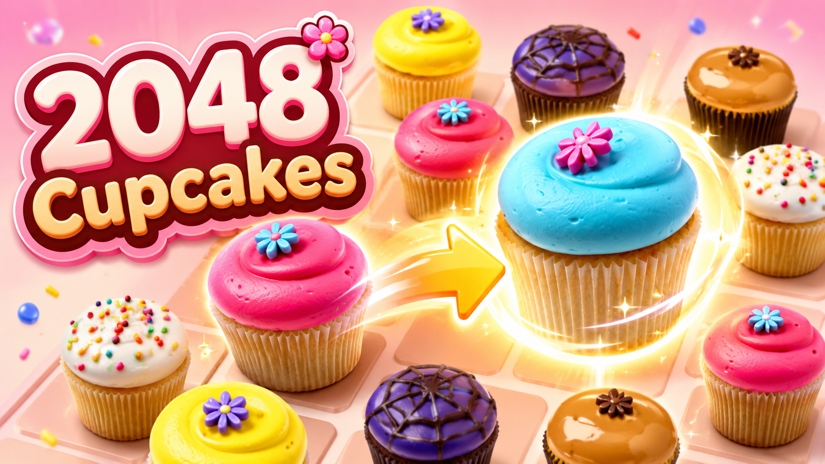 2048-cupcakes game