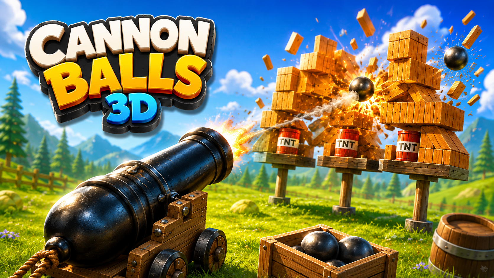Cannon Balls 3D game